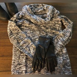 The Limited Marled Cowl Neck Sweater